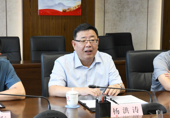 展宝卫会见德州市委副书记,市长杨洪涛一行